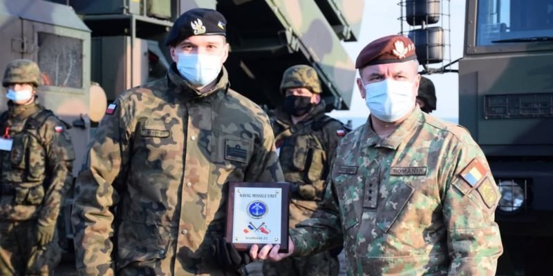 Польские ракетчики принимают участие в учении НАТО на Черном море