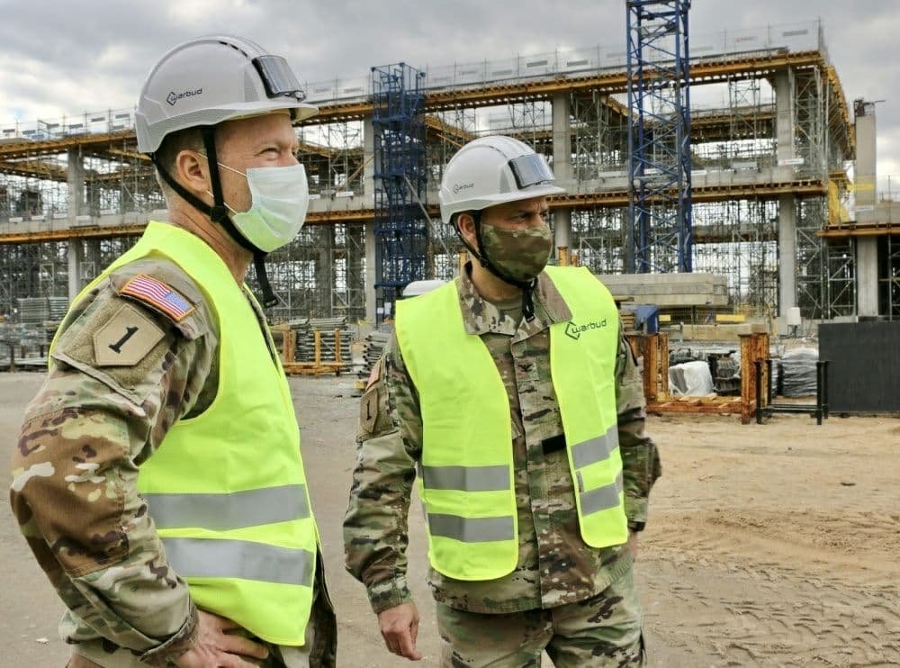 Строительство американской военной базы в Польше в завершающей стадии