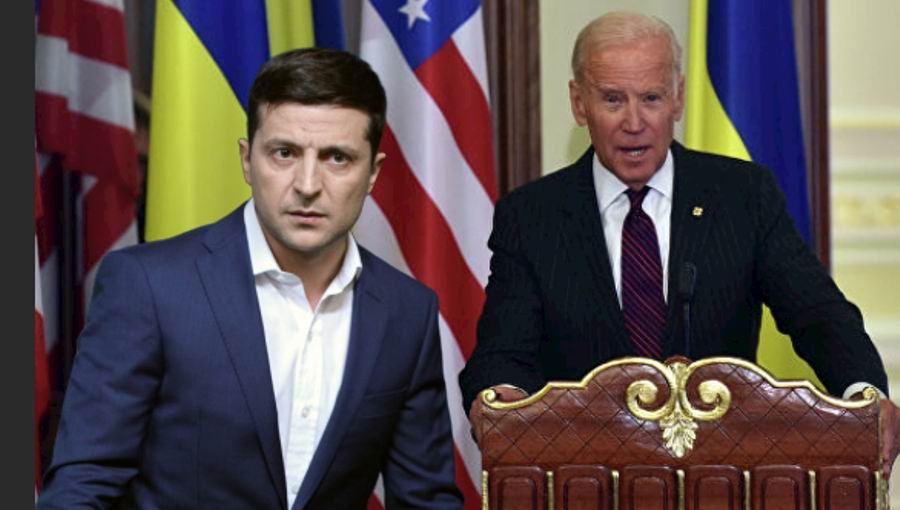 Байден отдал Зеленскому команду «Фу!»