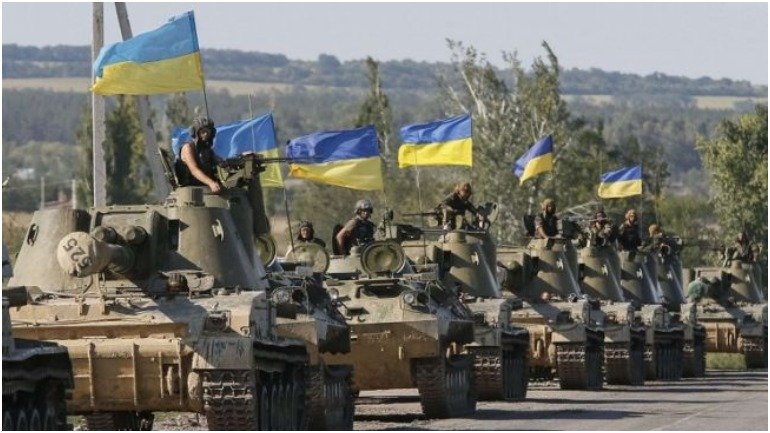 27 артиллерийских орудий, танков и бронетранспортеров в Донбасс ввела Украина