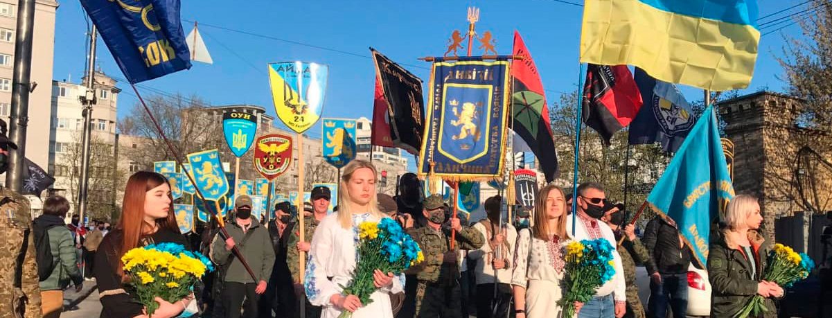 Марш дивизии СС «Галичина» в Киеве: И снова Путин виноват!