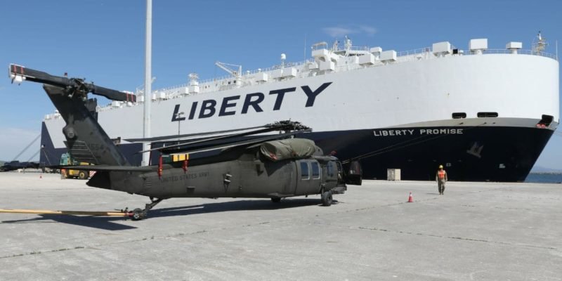 В Александруполис прибыло американское грузовое судно