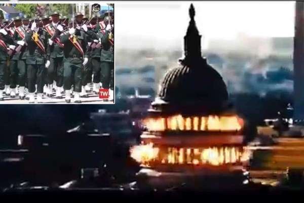 ГосТВ Ирана показало кадры «взрывающегося» Капитолия США