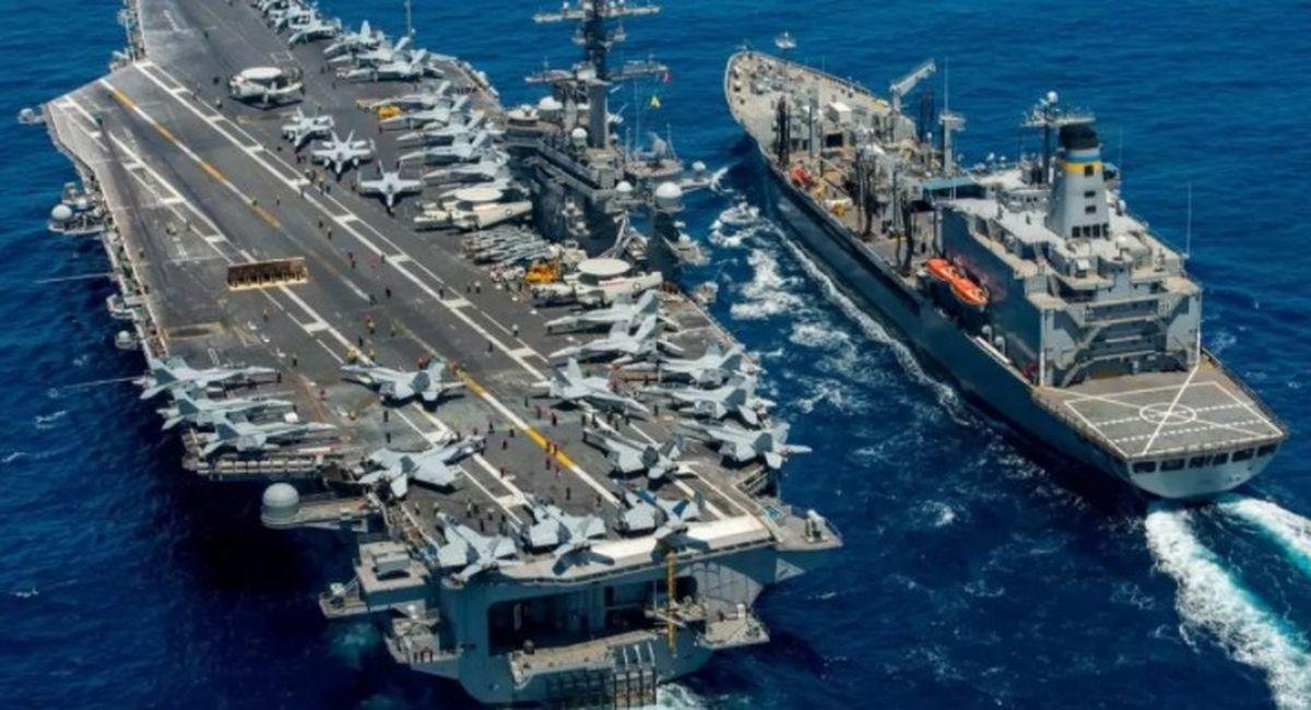 Американский крейсер конфисковал оружие китайского и российского производства с неизвестного корабля