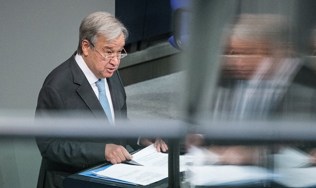 Антониу Гутерриш назвал введение миротворцев ООН на Донбасс маловероятным