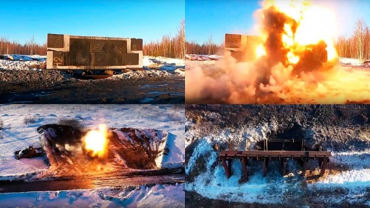 "Калашников" показал мощный взрыв на испытаниях секретного оружия