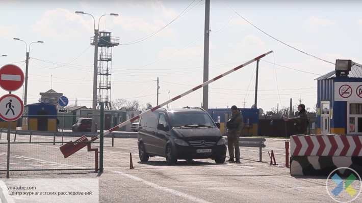 Крым закрывает пункт пропуска на границе с Украиной