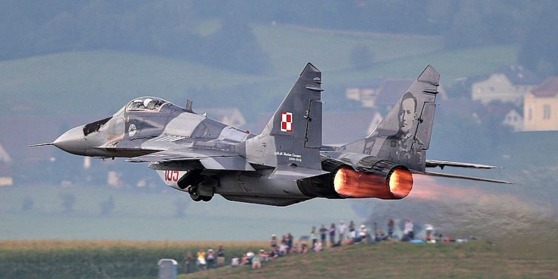 «Сбитый» польский МиГ-29 может отремонтировать только Беларусь