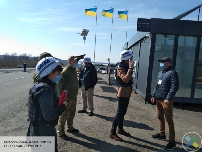 ВСУ препятствует работе ОБСЕ на Донбассе