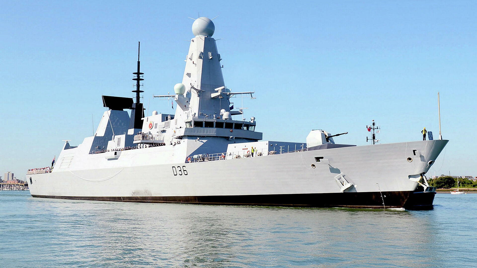 История с британским эсминцем в Черном море получила продолжение