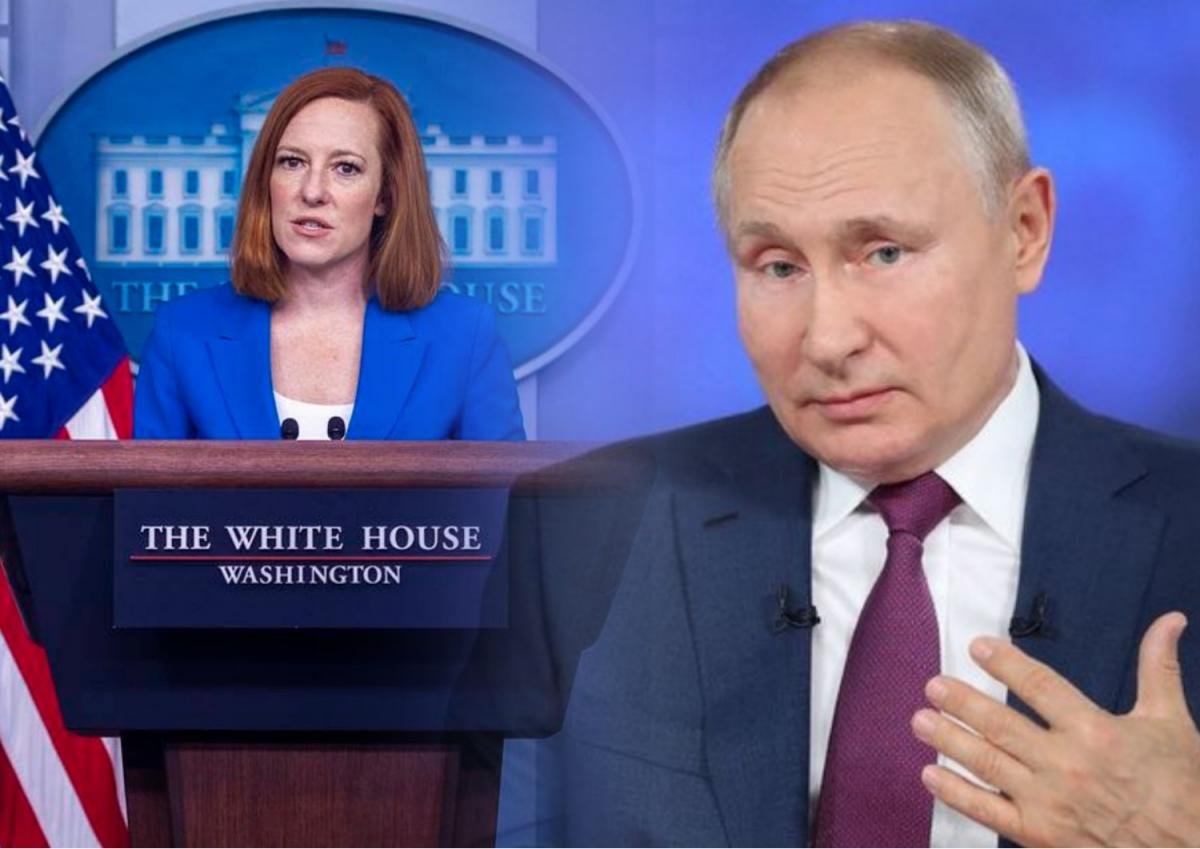 Прямой вопрос журналиста о заявлении Путина поставил Псаки в тупик