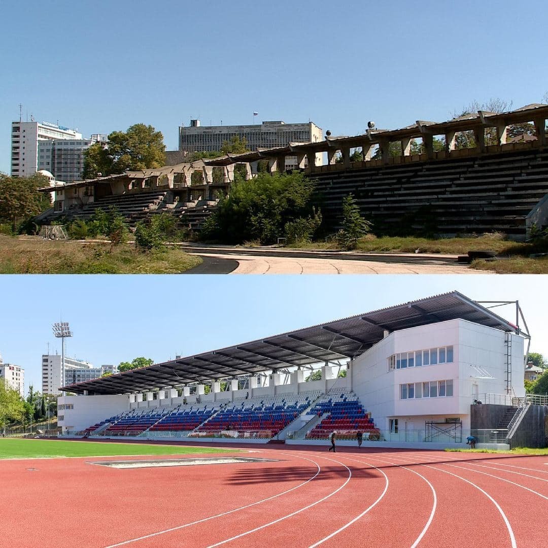 Новые «зверства оккупантов»: Россия восстановила крупнейший стадион Севастополя