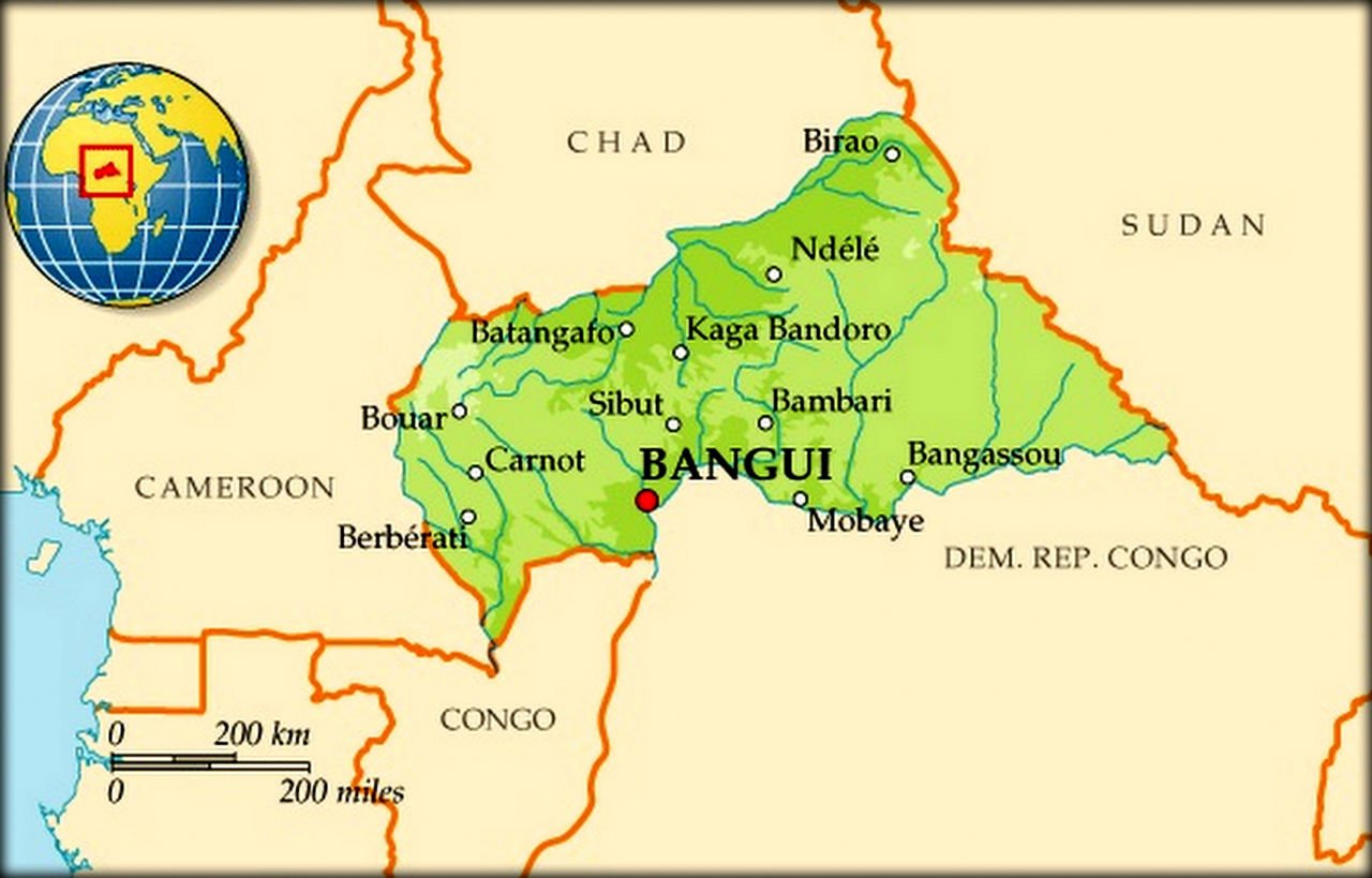 В Банги прибыла новая группа российских инструкторов.