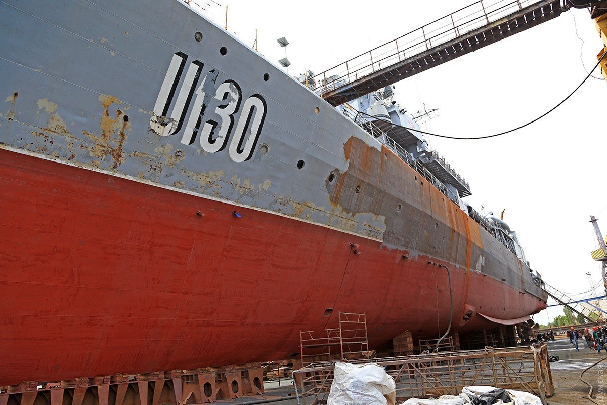 Украина мечтает восстановить флагман ВМС — фрегат «Гетман Сагайдачный»