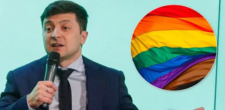 Зеленский пытается привлечь внимание Запада ЛГБТ-маршами