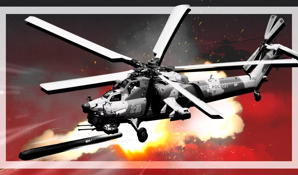 Летчик Попов: ракеты "Вихрь" позволят Ми-28 превращать танки противника в металлолом