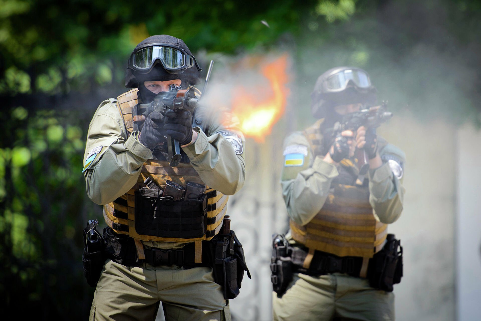 Украинский спецназ тренируется «возвращать» Крым