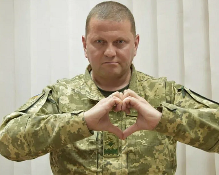 Главком ВСУ Залужный мечтает проехать по Красной площади Москвы на танке