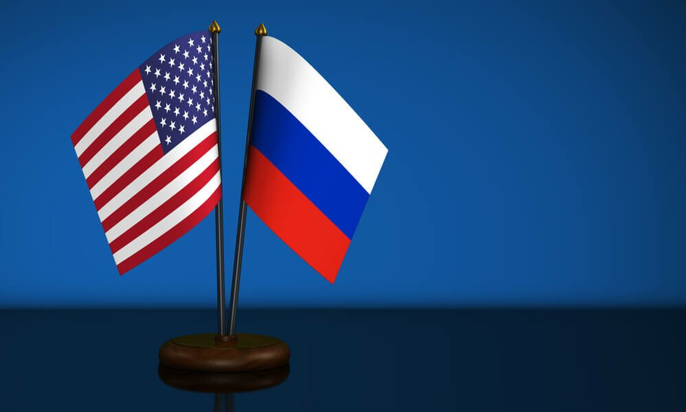 Флаги россии и сша картинки