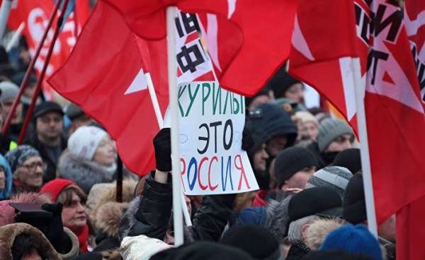 Yahoo News Japan: японцы требуют отобрать силой «северные территории» у русских