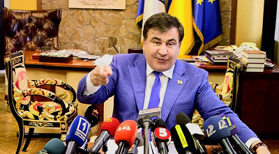 Саакашвили назвал Украину отстойником для преступников
