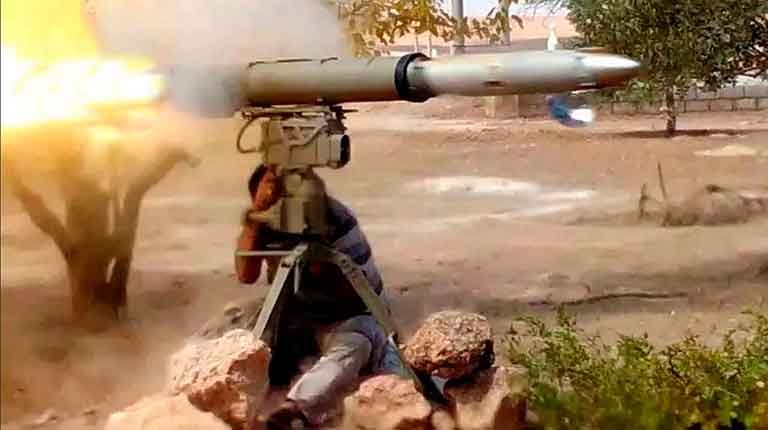 Протурецкие боевики атаковали позиции ВС САР рядом с тремя российскими постами