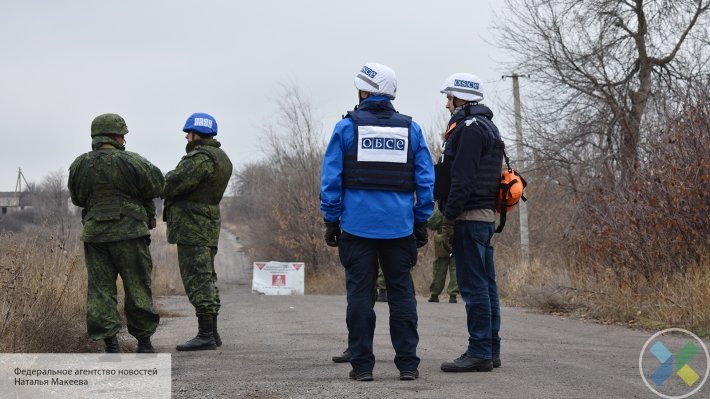 Украина обвиняет ДНР и РФ в захвате представителей ОБСЕ