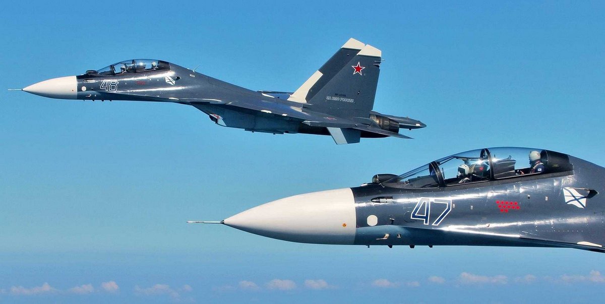 Российские истребители не пустили бомбардировщики США в воздушное пространство Крыма