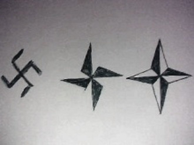 Тайна эмблемы НАТО - замаскированная гитлеровская свастика