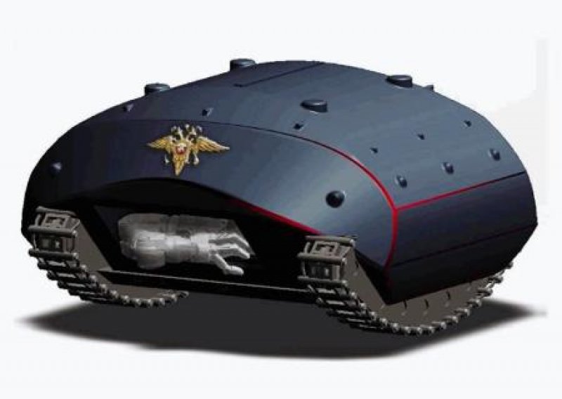 В России уличные беспорядки будет разгонять «робот-черепаха»