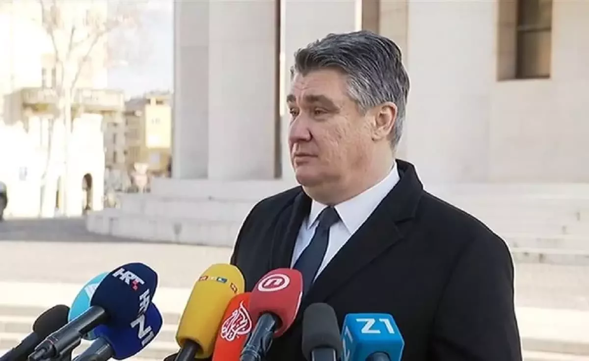 Президент Хорватии обвинил премьера Великобритании в разжигании войны с Россией