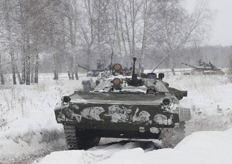 Под Оренбургом стартовало учение мотострелков и танкистов ЦВО
