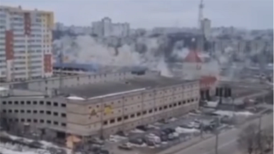 Жители Харькова прямо говорят, что их дома обстреливают "Грады" ВСУ действующие в центре Харькова.