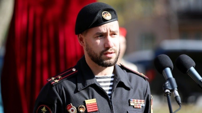 В Донецке прощаются с командиром «Спарты» Владимиром Жогой