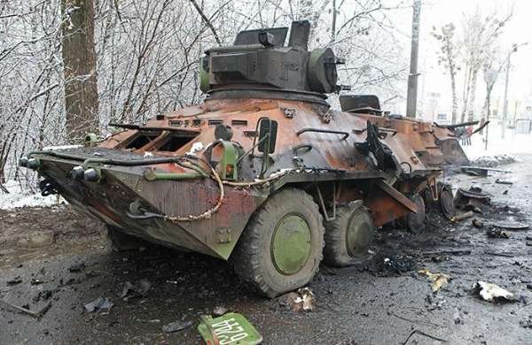 Российские военные разгромили нацбатальон «Донбасс