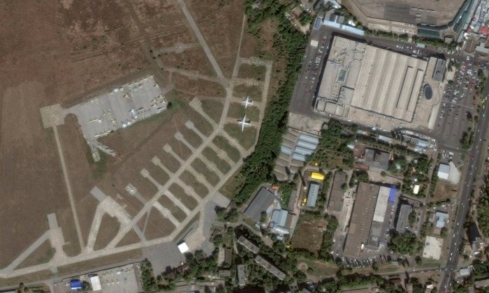 Удары по одесскому аэродрому