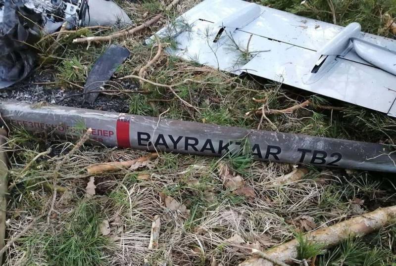 Украинский «Байрактар» не донёс бомбы MAM-L до российских целей