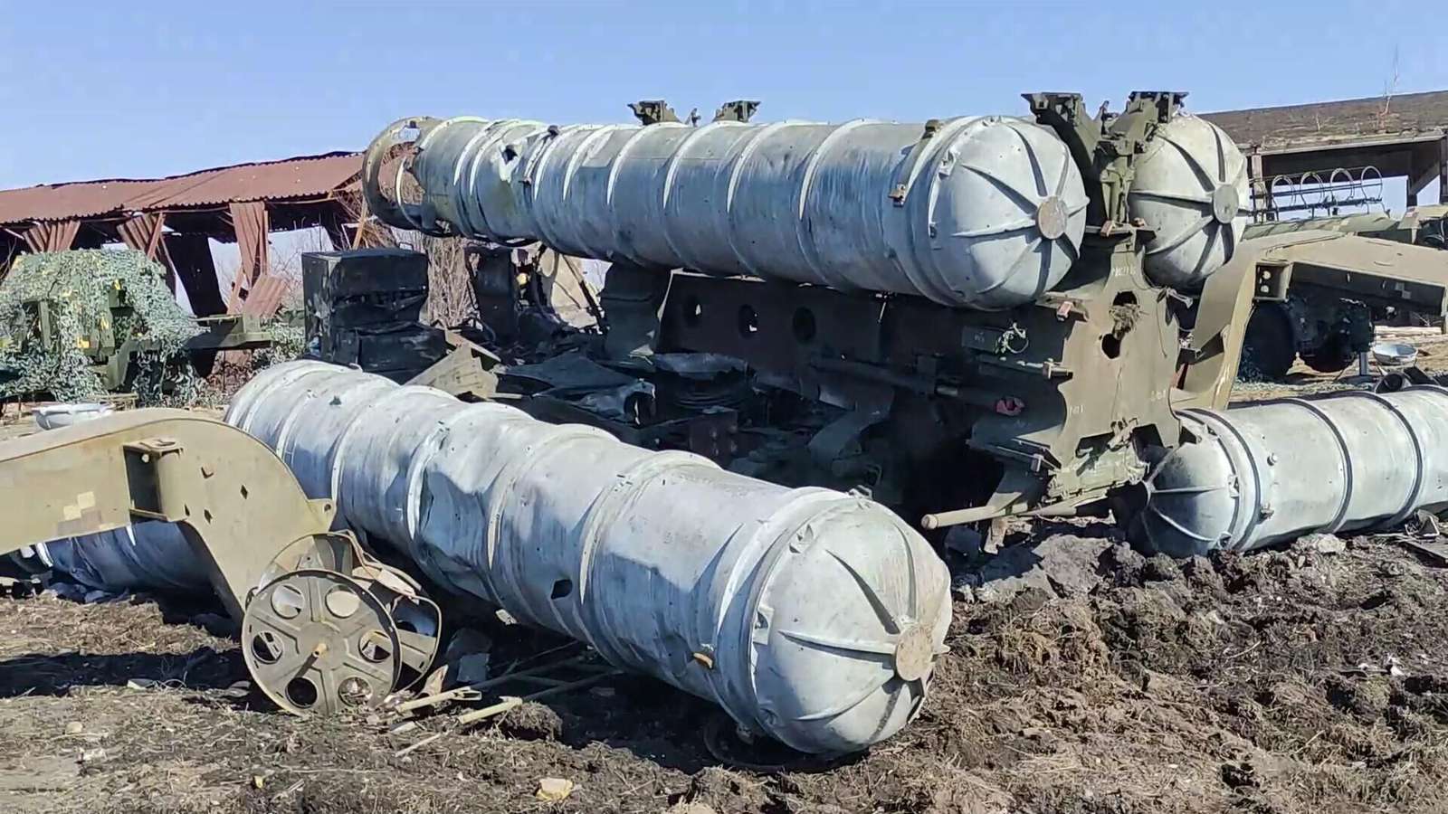 В Николаевской области уничтожена пусковая установка С-300
