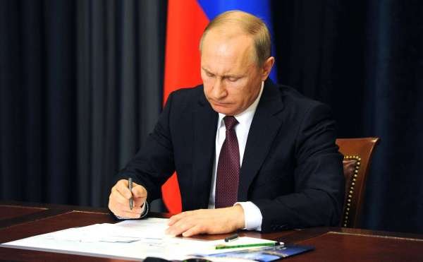 Путин подписал указ об «ответном экономическом ударе»