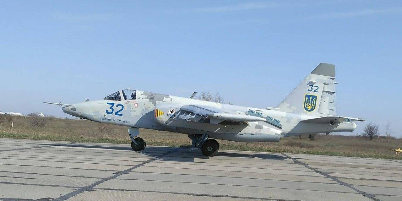 Над Харьковской областью сбит украинский Су-25