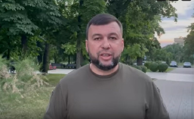 Из-за обстрелов Донецка Пушилин запросил помощи у России