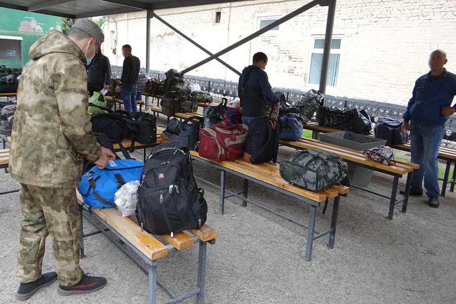 Оренбургские казаки отправили отряд добровольцев в Донбасс