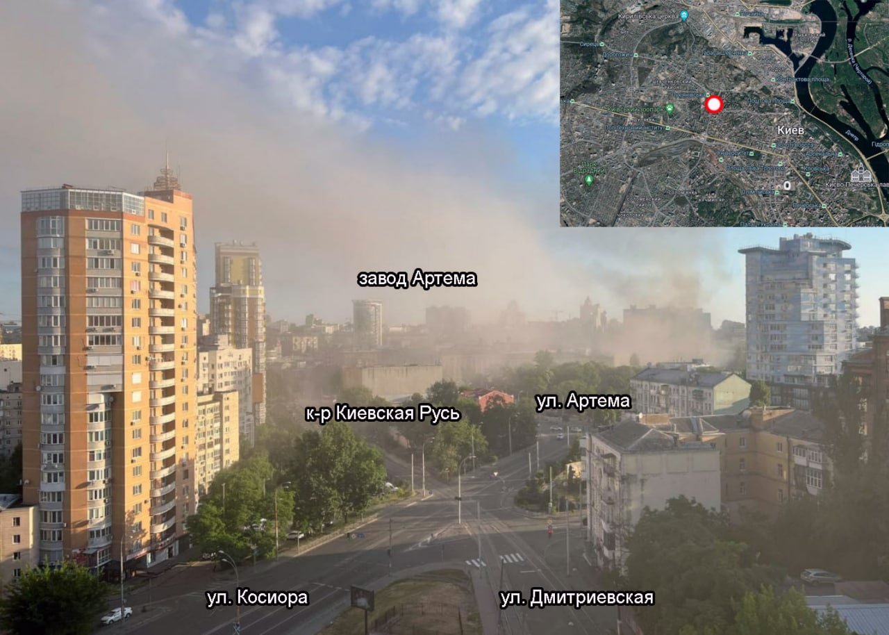 В Киеве откалиброван ракетный завод. Удары продолжаются…