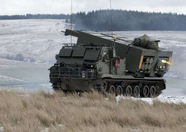 На Украину прибыли американские РСЗО MLRS M270