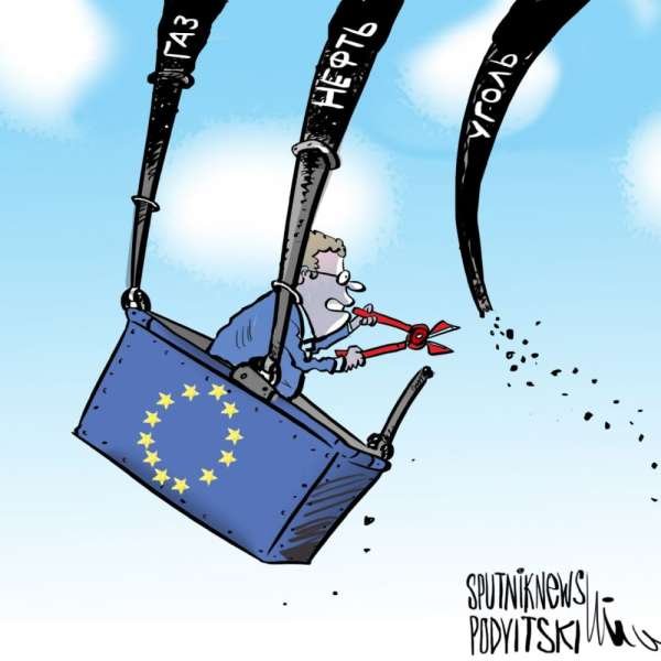 ЕС остался без российского угля, Германия может рухнуть и Достоевский о немецких морозах