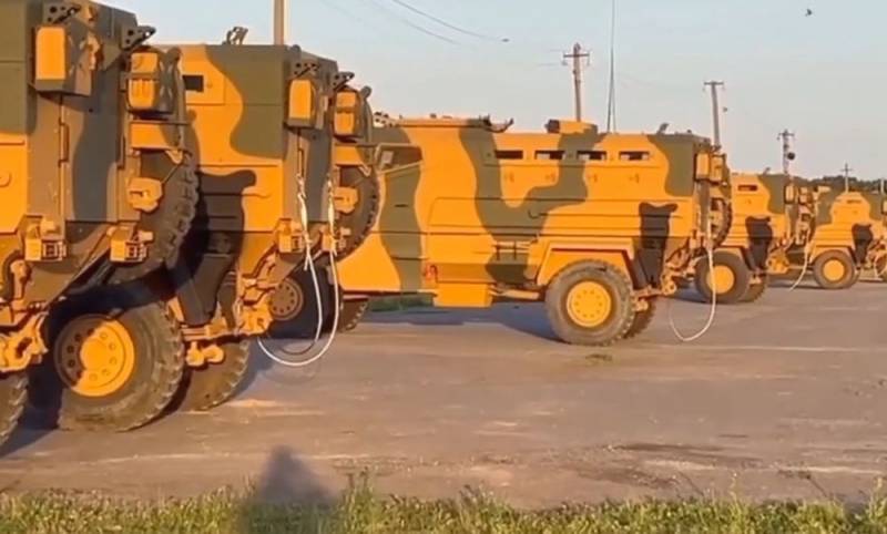 Десятки турецких бронемашин доставлены на Украину