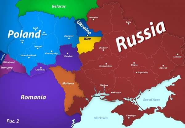 The Saker: Будет ли дальше разделена Украина, и если да, то как?