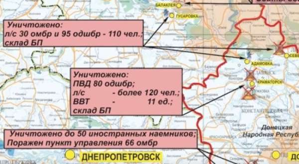Поражён пункт управления нацформирования «Кракен», уничтожено порядка 50 иностранных наёмников
