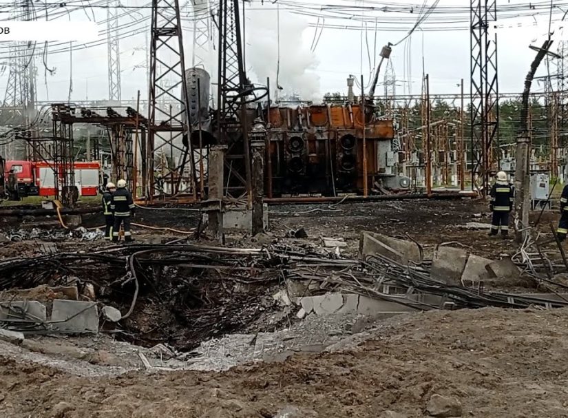 Удары по критической инфраструктуре Украины