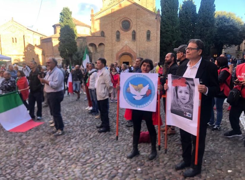 В Европе прошли митинги против поставок оружия Украине